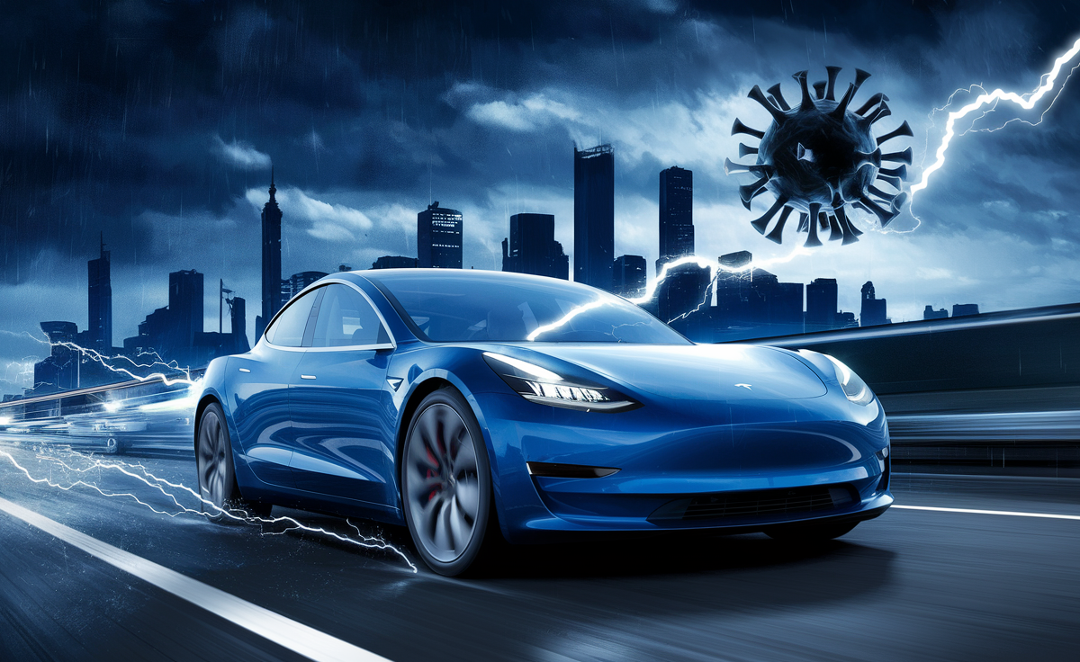 New Tesla Model showcasing futuristic design and technology