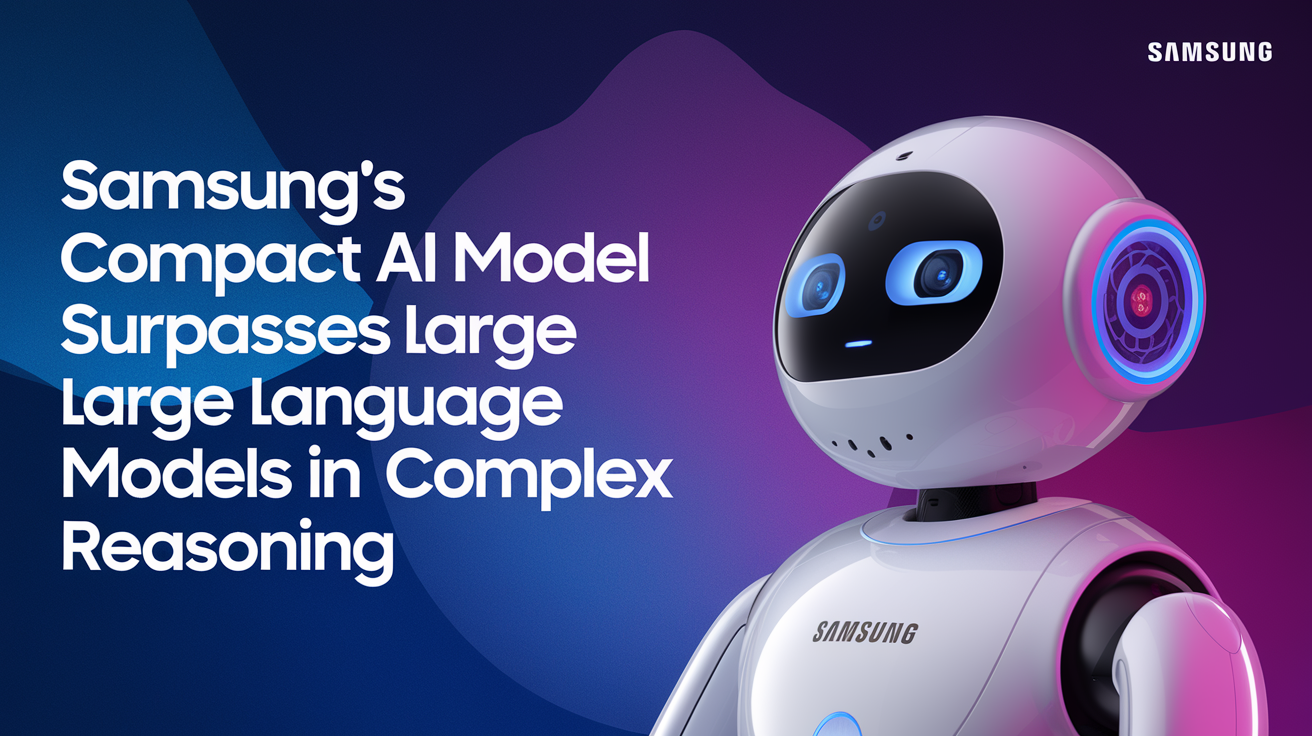 Featured image for Samsung’s Compact AI Model Surpasses Large Language Models in Complex Reasoning